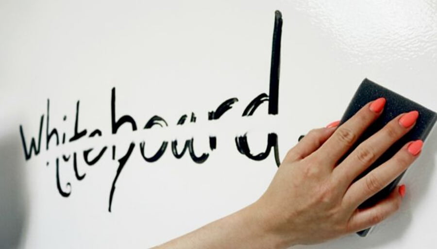 nettoyage du tableau blanc