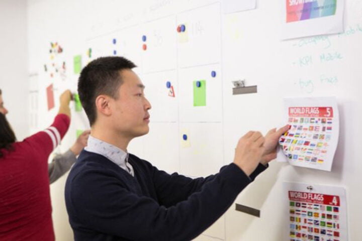 surface magnétique au bureau