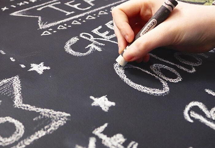 Writing on Smart Chalkboards