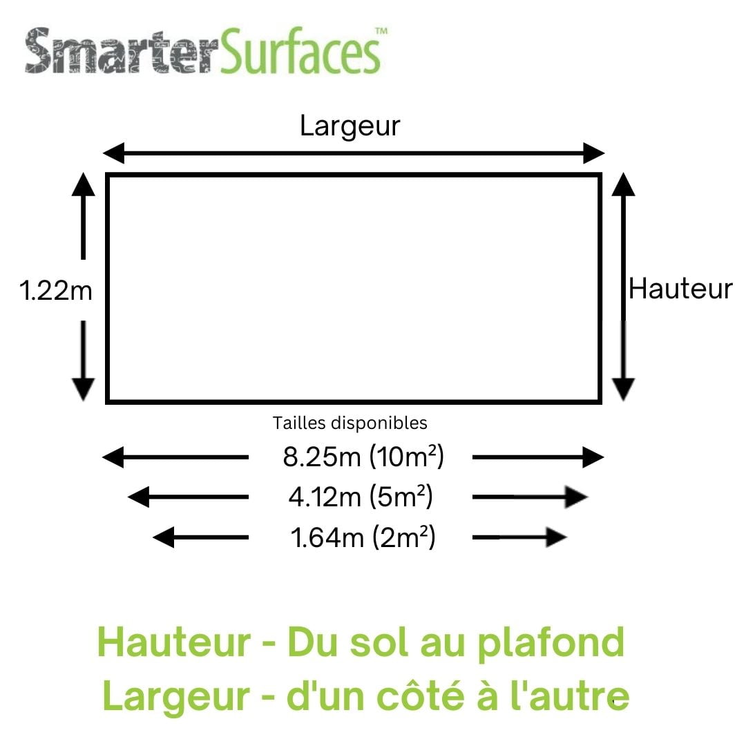 Papier peint effaçable à sec Dimension